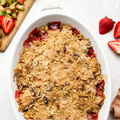 Strawberry Rhubarb Crisp